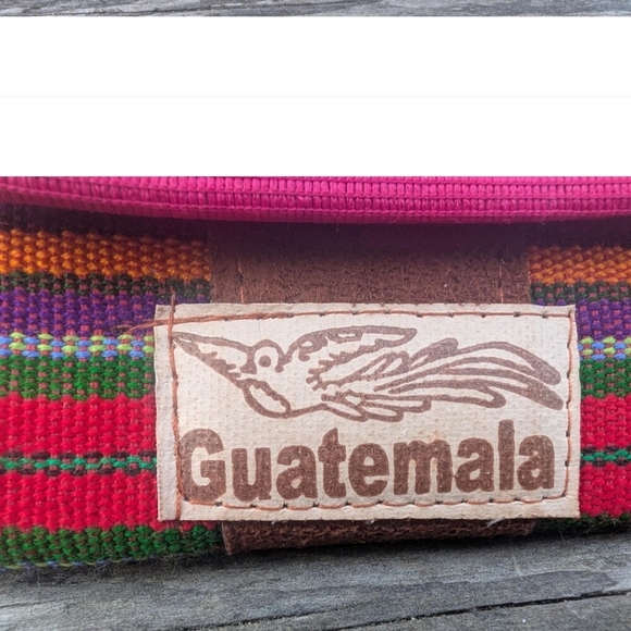 Guatemalan Multicolor Embroidered Clutch - Picture 4 of 4